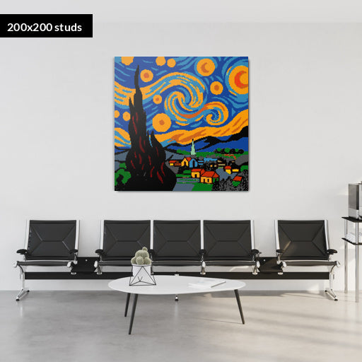 200*200studs, 160*160cm, 63*63inch