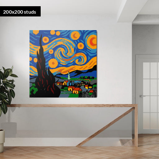 200*200studs, 160*160cm, 63*63inch