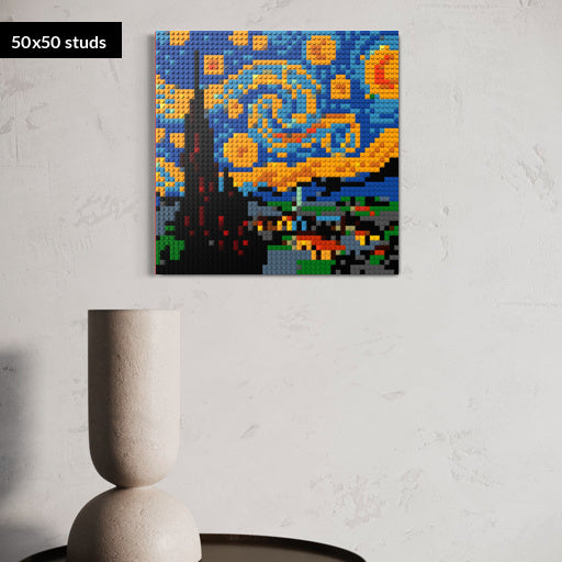 50*50studs, 40*40cm, 15,75*15,75inch