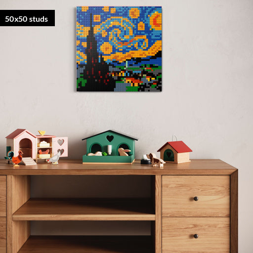 50*50studs, 40*40cm, 15,75*15,75inch