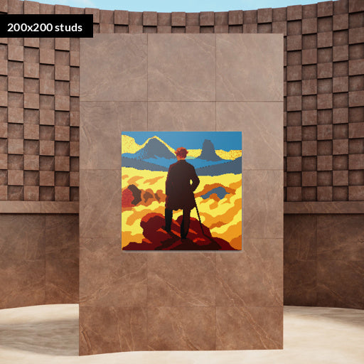 200*200studs, 160*160cm, 63*63inch