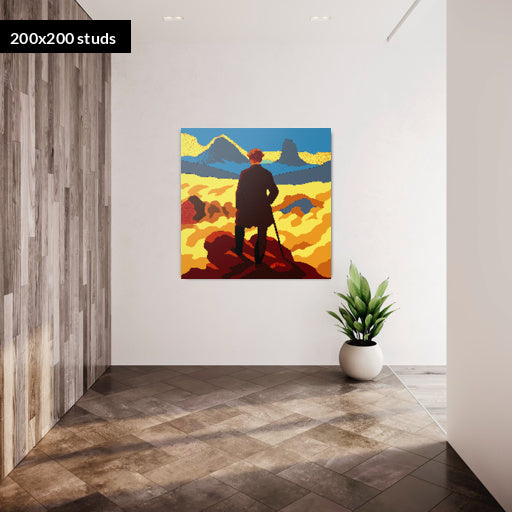 200*200studs, 160*160cm, 63*63inch