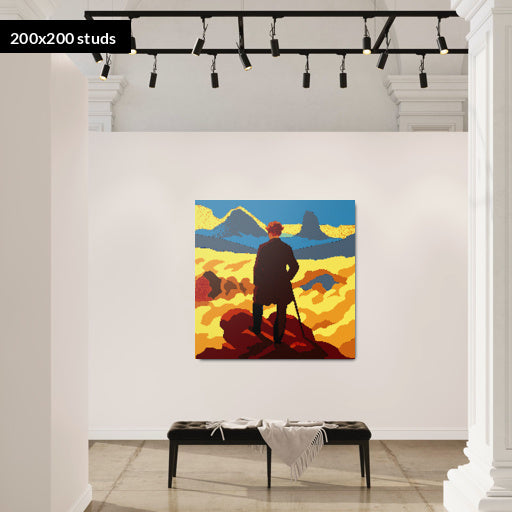 200*200studs, 160*160cm, 63*63inch
