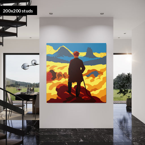 200*200studs, 160*160cm, 63*63inch