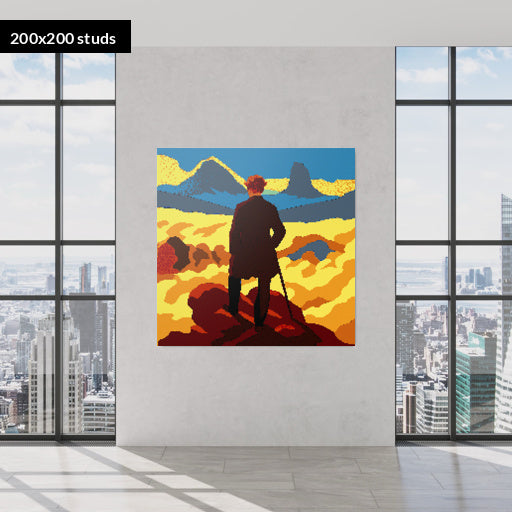200*200studs, 160*160cm, 63*63inch