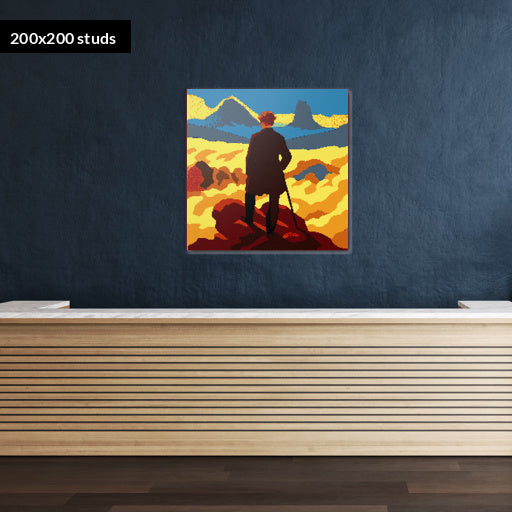 200*200studs, 160*160cm, 63*63inch