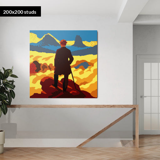 200*200studs, 160*160cm, 63*63inch