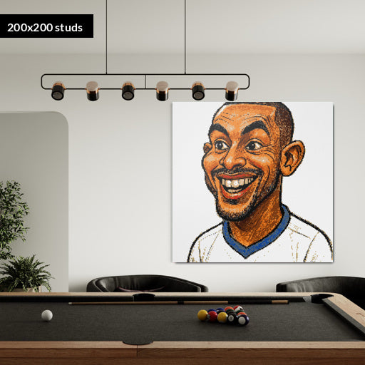 200*200studs, 160*160cm, 63*63inch