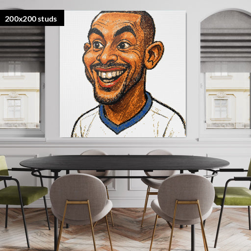 200*200studs, 160*160cm, 63*63inch