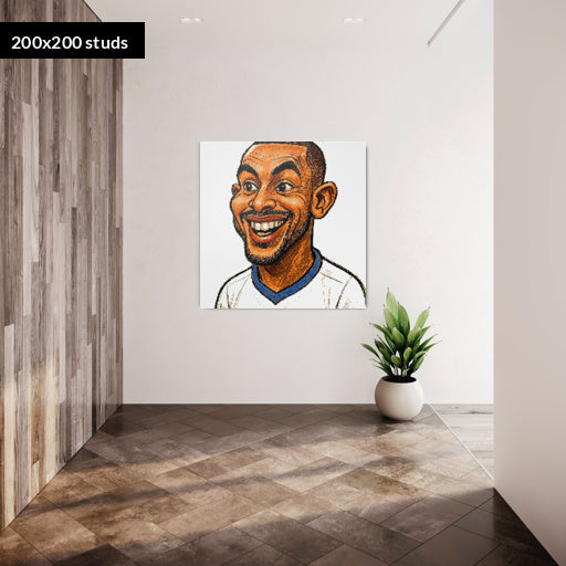 200*200studs, 160*160cm, 63*63inch