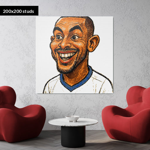 200*200studs, 160*160cm, 63*63inch