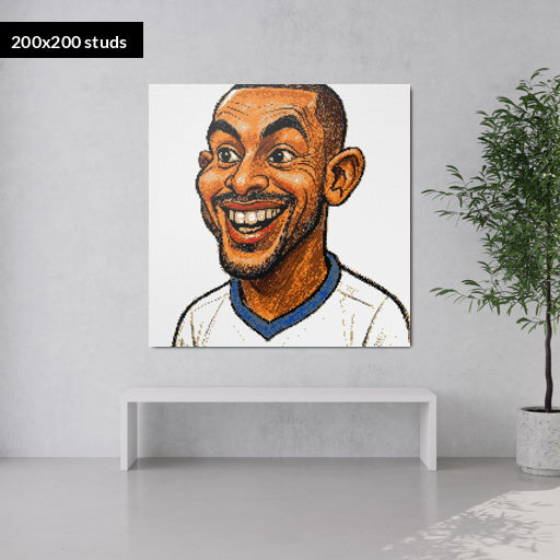 200*200studs, 160*160cm, 63*63inch