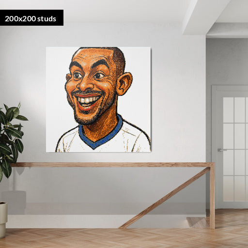 200*200studs, 160*160cm, 63*63inch