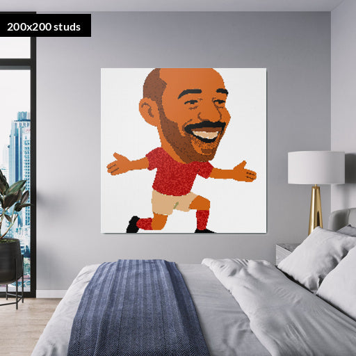 200*200studs, 160*160cm, 63*63inch
