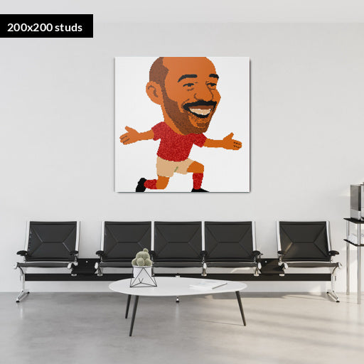 200*200studs, 160*160cm, 63*63inch