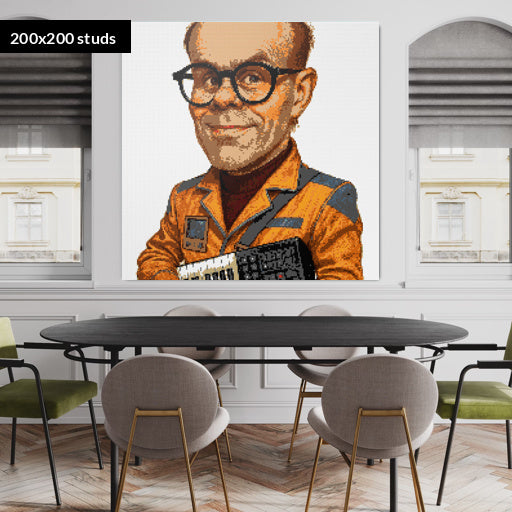 200*200studs, 160*160cm, 63*63inch