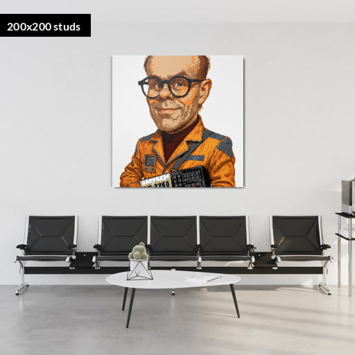 200*200studs, 160*160cm, 63*63inch