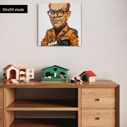 50*50studs, 40*40cm, 15,75*15,75inch