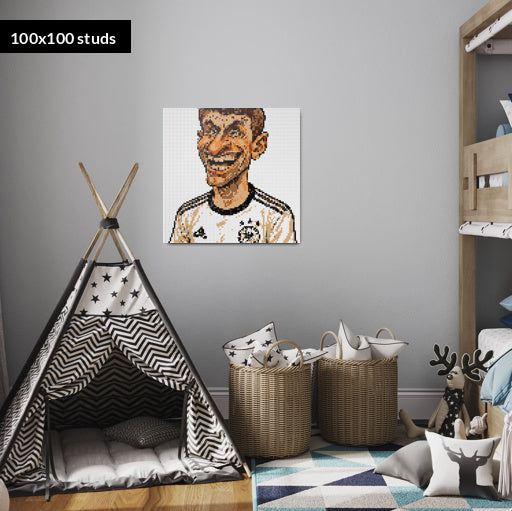 100*100studs, 80*80cm, 31,5*31,5inch