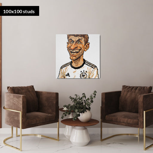 100*100studs, 80*80cm, 31,5*31,5inch