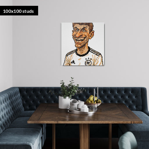 100*100studs, 80*80cm, 31,5*31,5inch