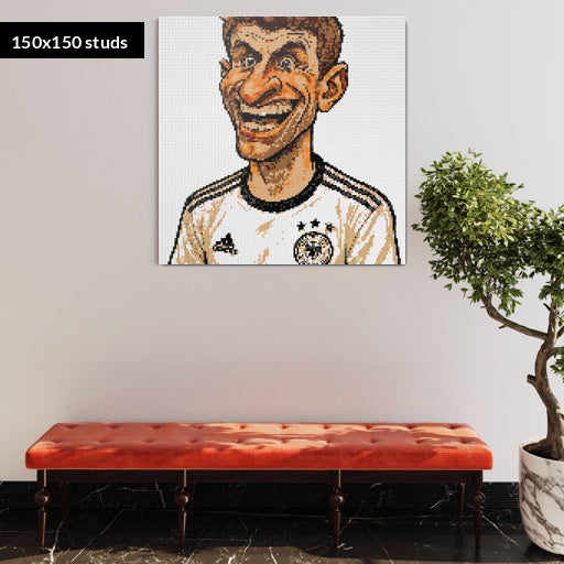 150*150studs, 120*120cm, 47,25*47,25inch