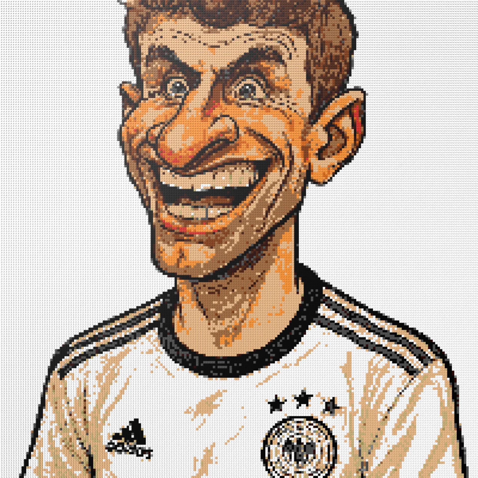 200*200studs, 160*160cm, 63*63inch