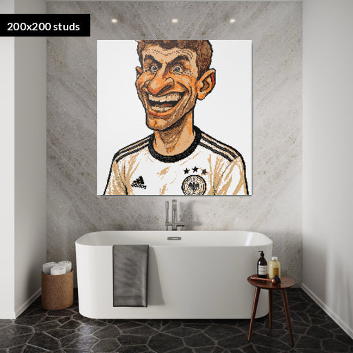 200*200studs, 160*160cm, 63*63inch