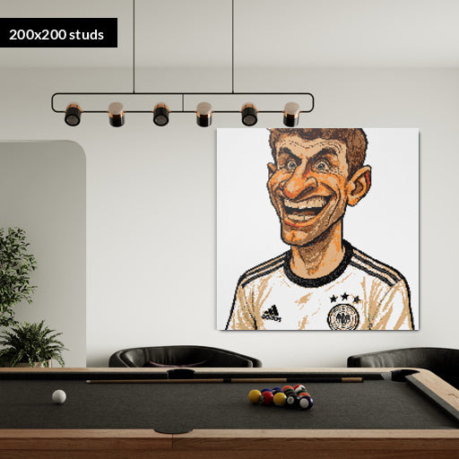 200*200studs, 160*160cm, 63*63inch