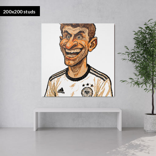 200*200studs, 160*160cm, 63*63inch