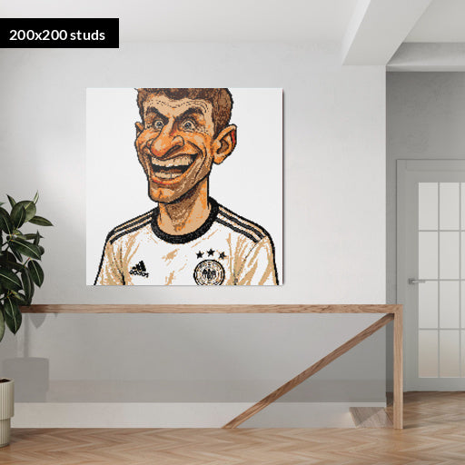 200*200studs, 160*160cm, 63*63inch