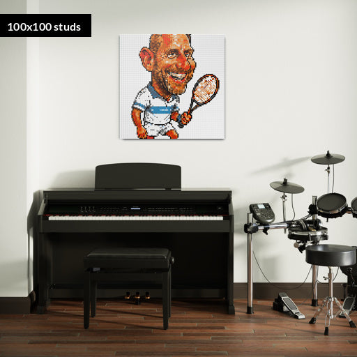 100*100studs, 80*80cm, 31,5*31,5inch