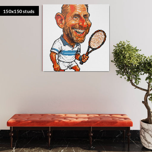 150*150studs, 120*120cm, 47,25*47,25inch