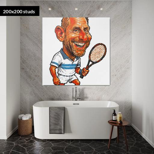 200*200studs, 160*160cm, 63*63inch