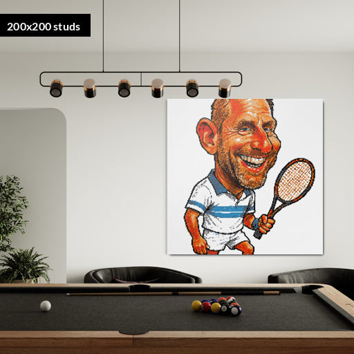 200*200studs, 160*160cm, 63*63inch