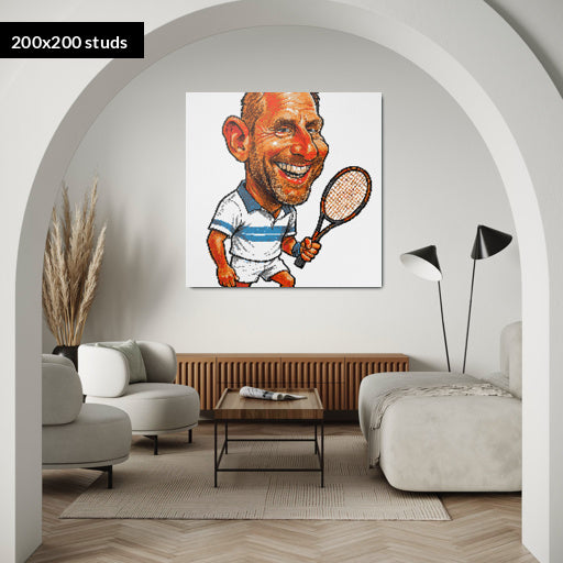 200*200studs, 160*160cm, 63*63inch