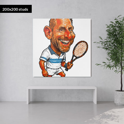 200*200studs, 160*160cm, 63*63inch