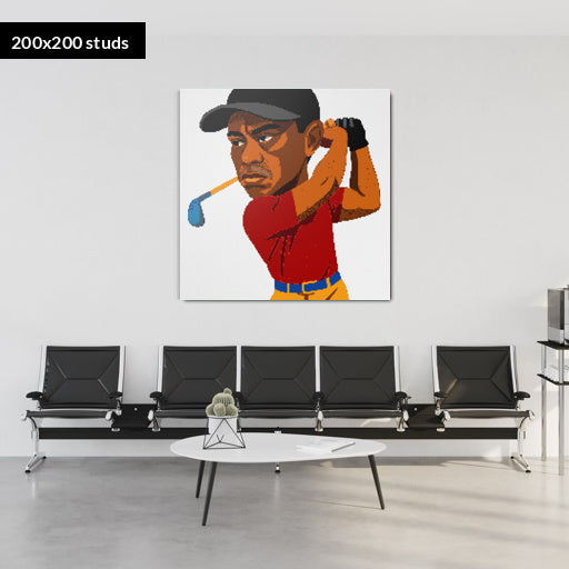 200*200studs, 160*160cm, 63*63inch