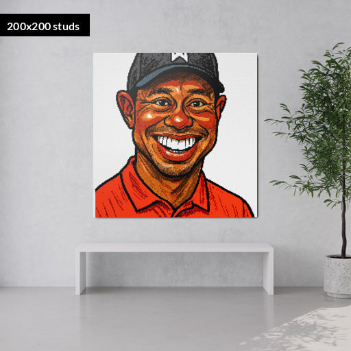 200*200studs, 160*160cm, 63*63inch