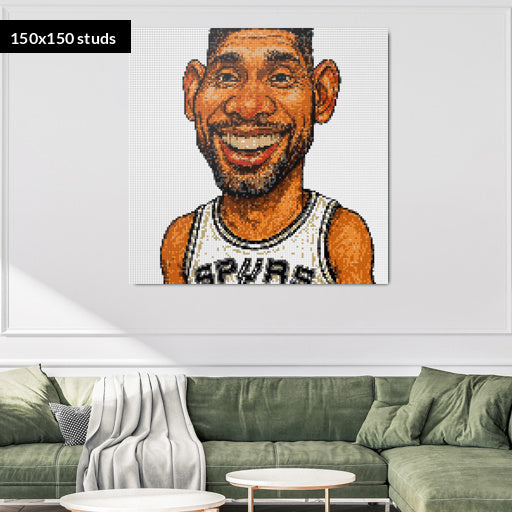 150*150studs, 120*120cm, 47,25*47,25inch