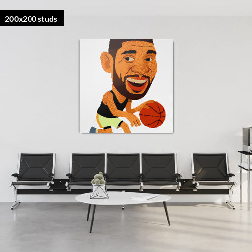 200*200studs, 160*160cm, 63*63inch