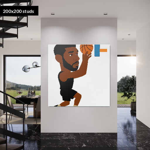 200*200studs, 160*160cm, 63*63inch