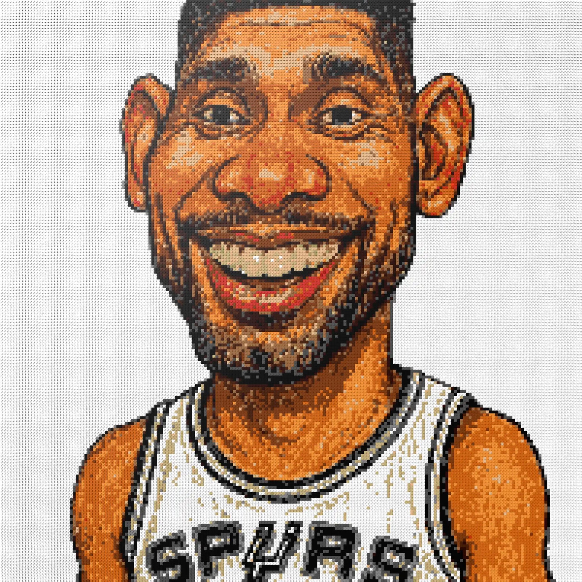 200*200studs, 160*160cm, 63*63inch