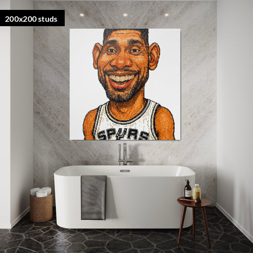 200*200studs, 160*160cm, 63*63inch