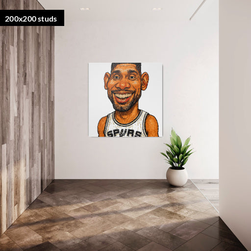 200*200studs, 160*160cm, 63*63inch