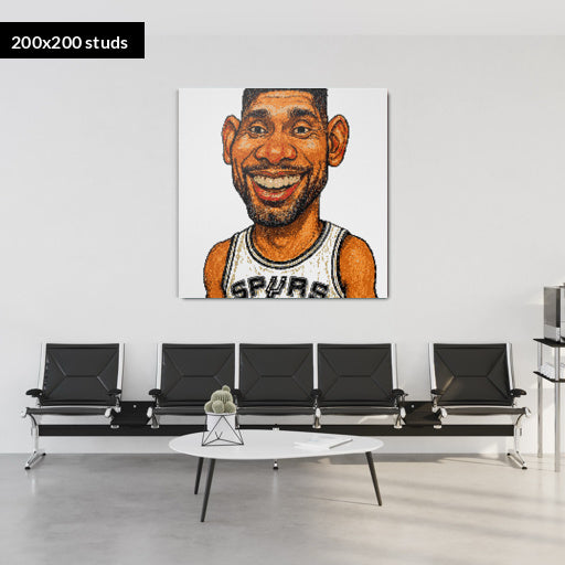 200*200studs, 160*160cm, 63*63inch