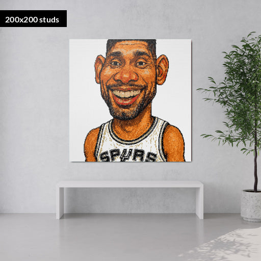 200*200studs, 160*160cm, 63*63inch