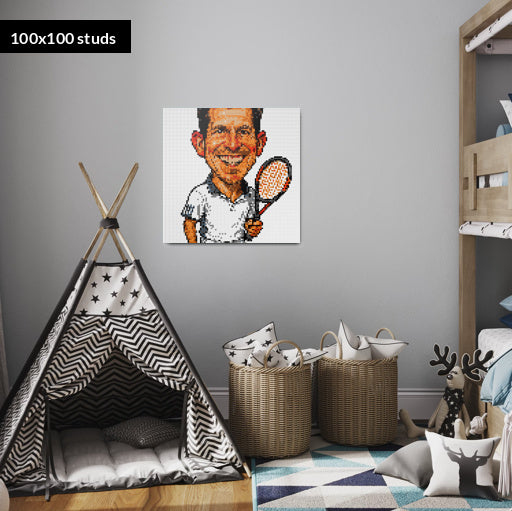 100*100studs, 80*80cm, 31,5*31,5inch