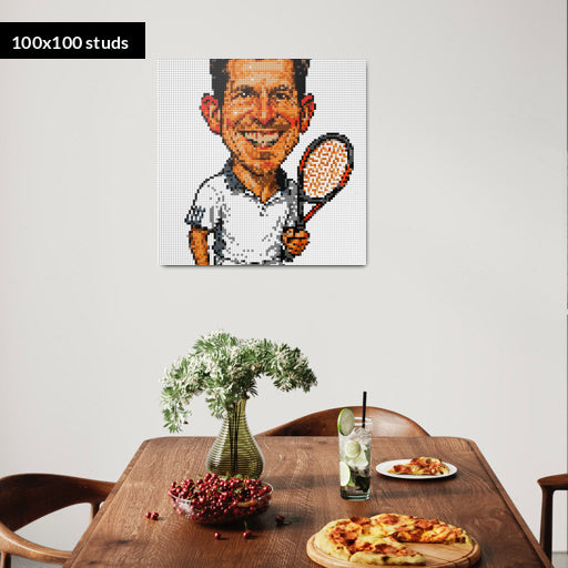 100*100studs, 80*80cm, 31,5*31,5inch