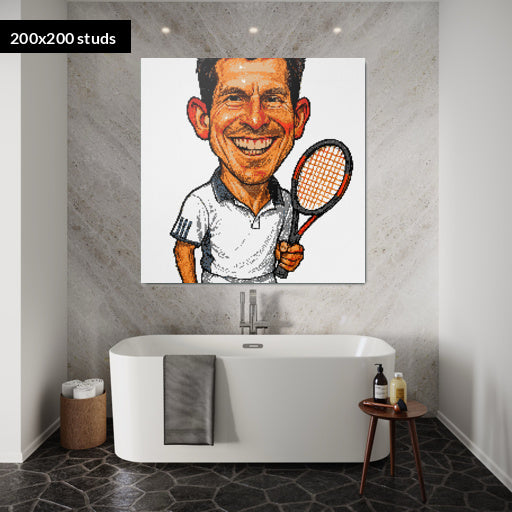 200*200studs, 160*160cm, 63*63inch